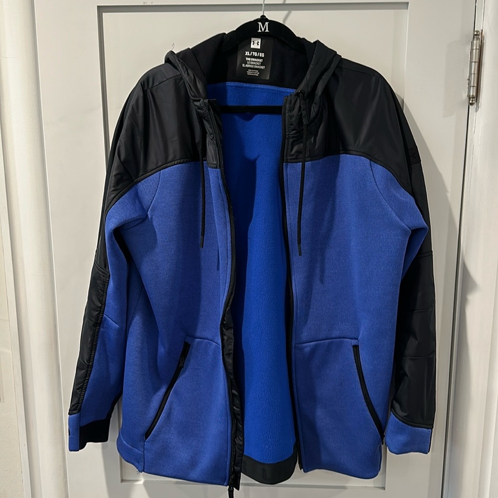 Under Armour Black and Blue Performance Jacket